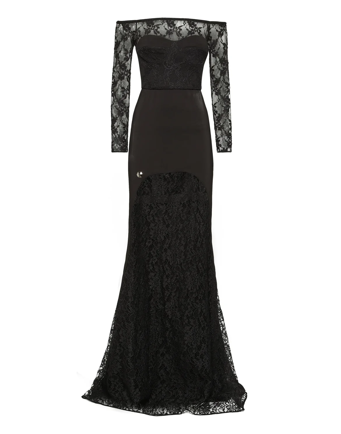 Long Dress "Germaine", цвет: Черный