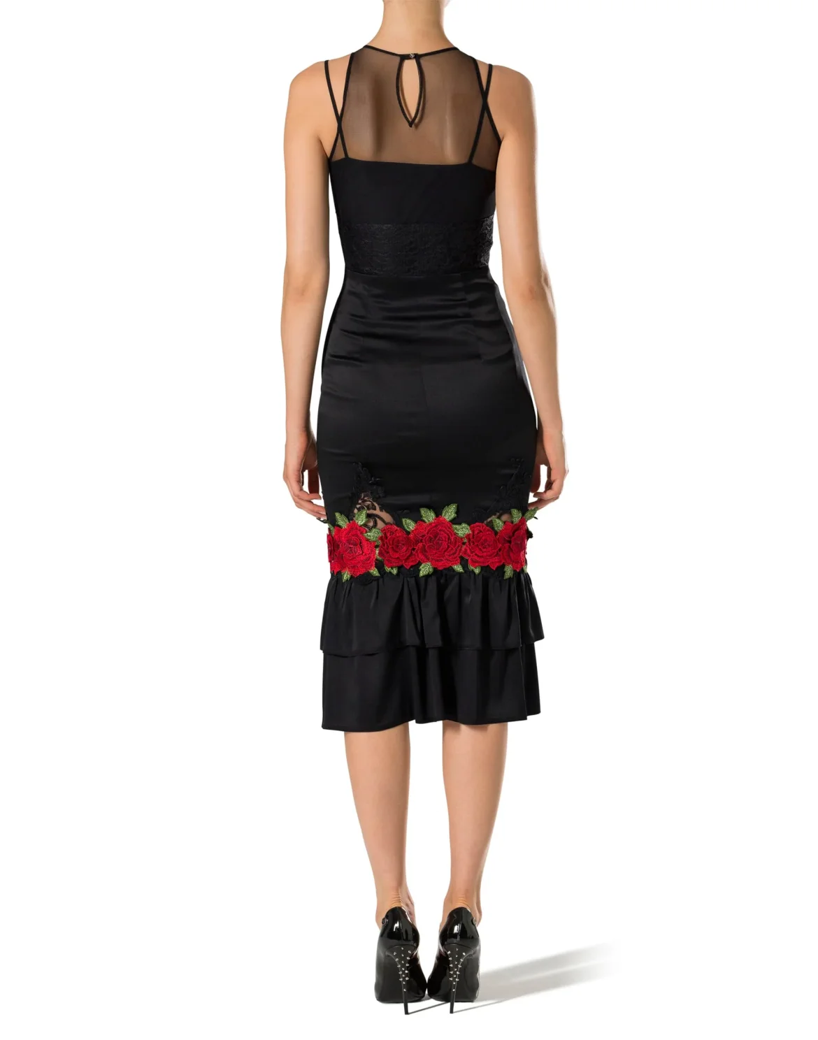 Short Dress "Matialda Studs", цвет: Черный