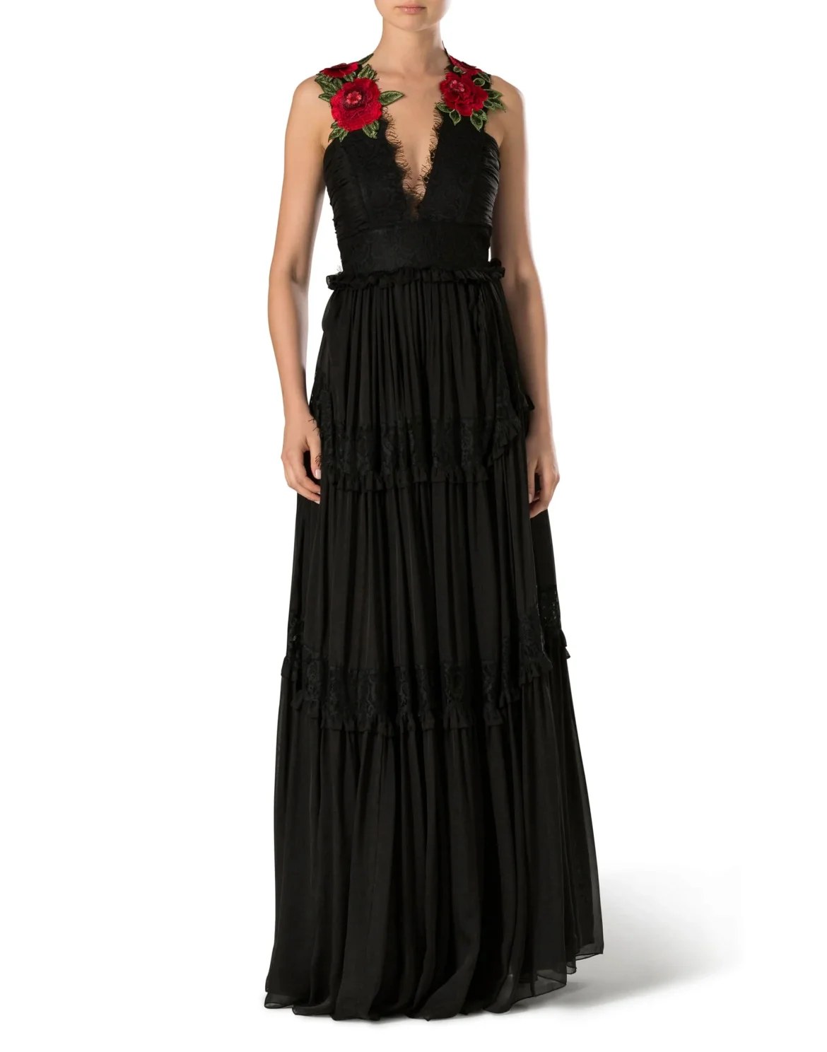 Long Dress "Watts Polina", цвет: Черный