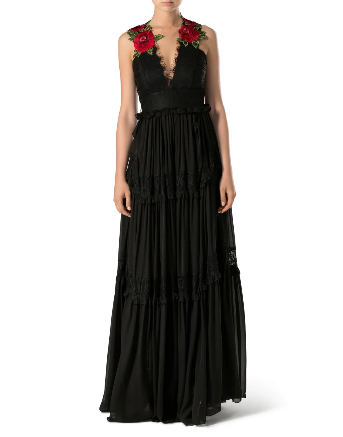 Long Dress "Watts Polina", цвет: Черный