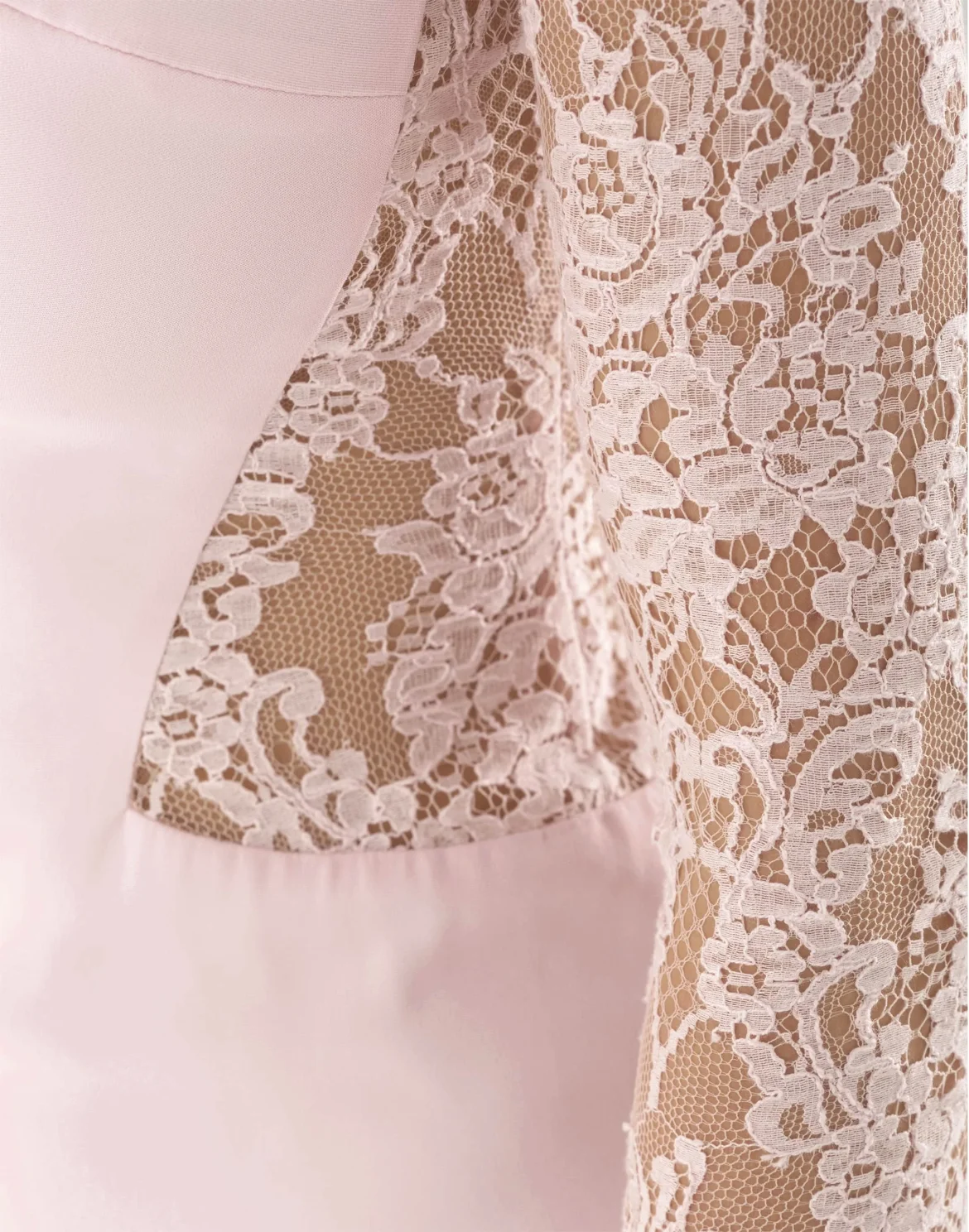 Short Dress "Laced Lack", цвет: Розовый