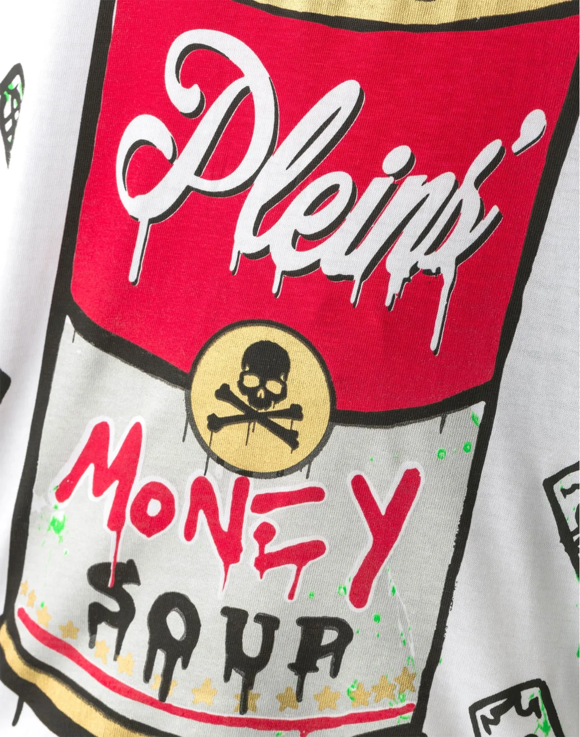 T-shirt Round Neck SS "Make Money", цвет: Белый
