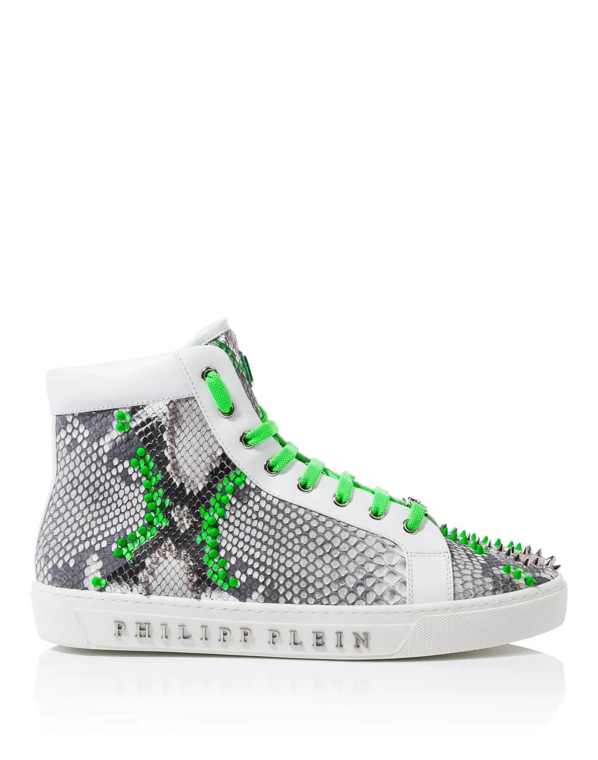 Hi-Top Sneakers "Start up", цвет: Зеленый
