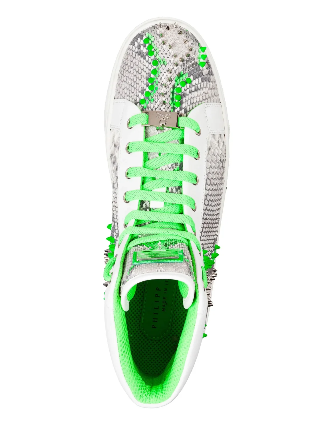 Hi-Top Sneakers "Start up", цвет: Зеленый