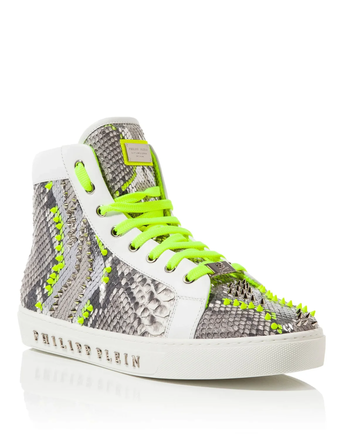 Hi-Top Sneakers "Start up", цвет: Желтый