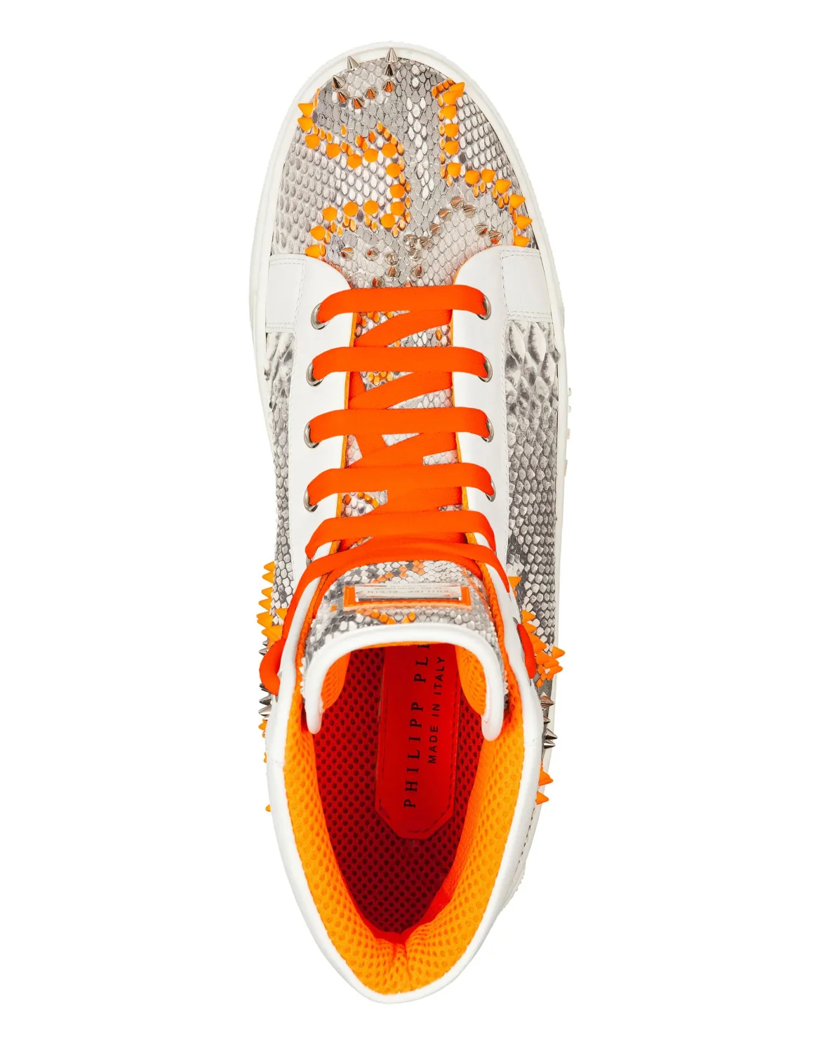 Hi-Top Sneakers "Start up", цвет: Оранжевый