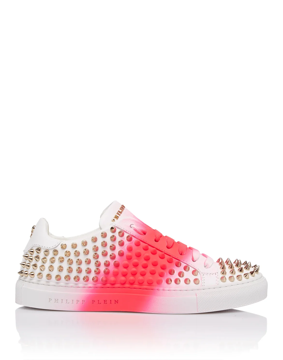 Lo-Top Sneakers "Pink me", цвет: Белый
