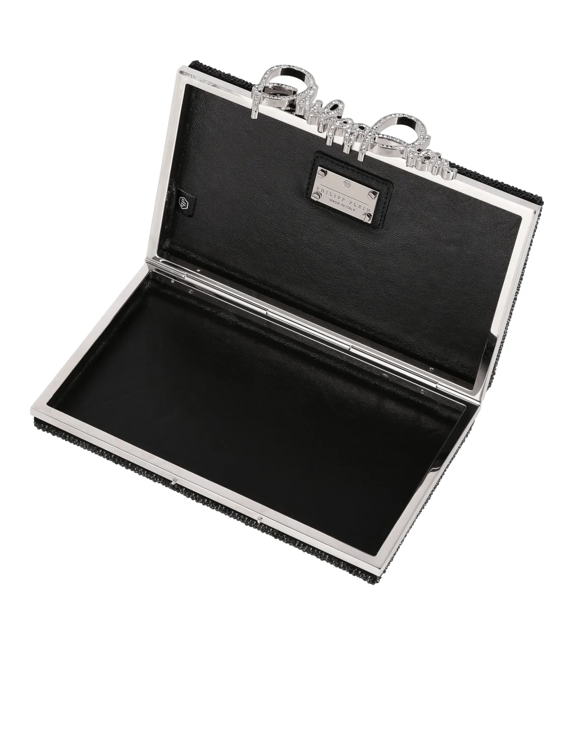 Clutch Crystal Plein, цвет: Черный