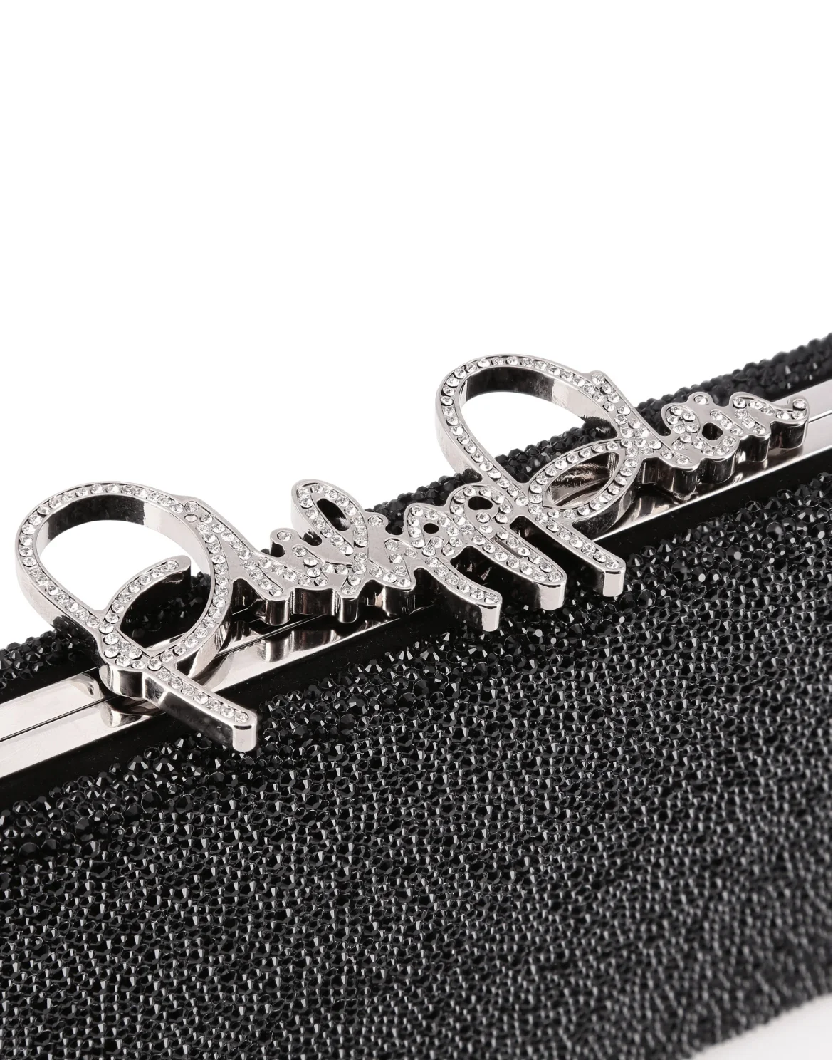 Clutch Crystal Plein, цвет: Черный