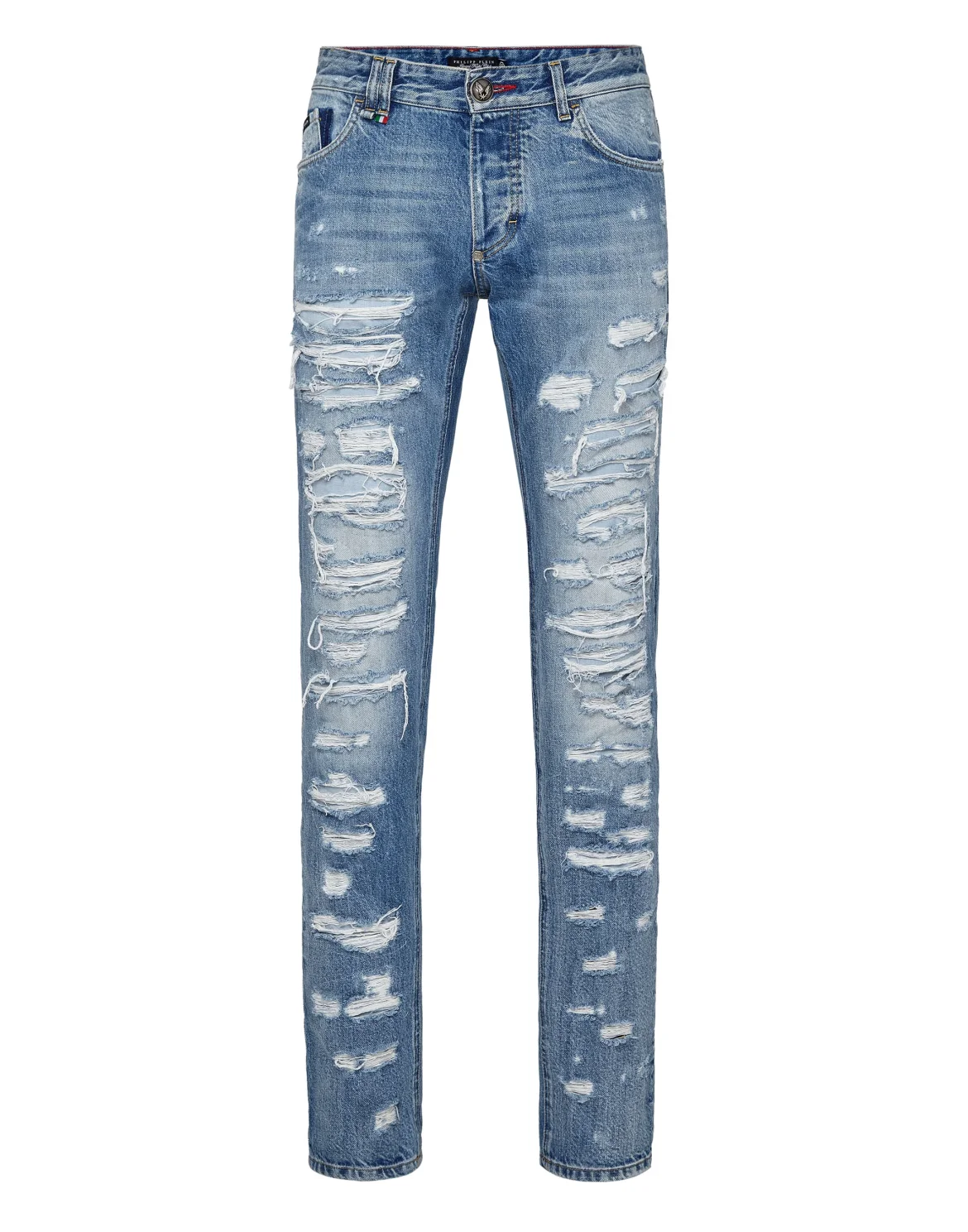 Straight Cut ripped Original, цвет: Синий