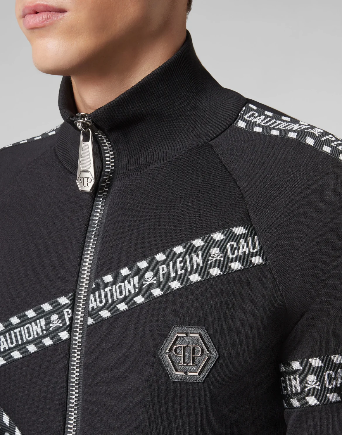 Jogging Jacket Warning, цвет: Черный