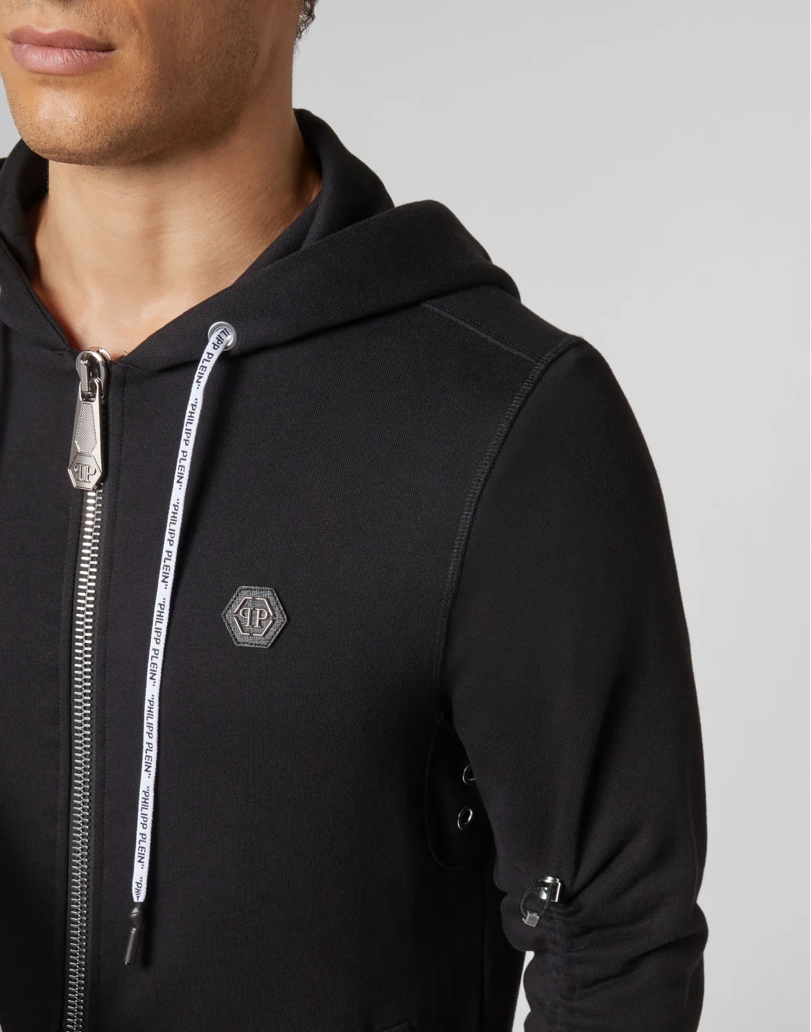Hoodie Sweatjacket Aloha Plein, цвет: Черный