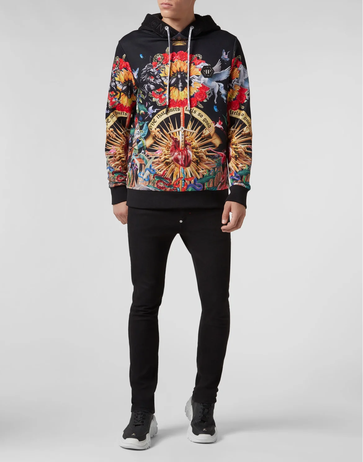 Hoodie sweatshirt Jungle, цвет: Черный