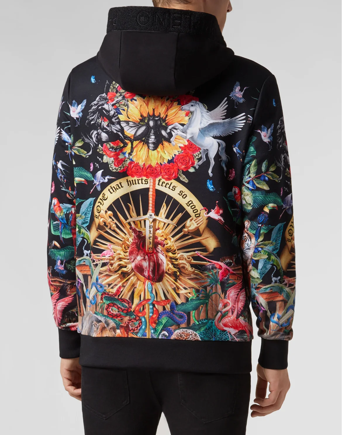 Hoodie sweatshirt Jungle, цвет: Черный