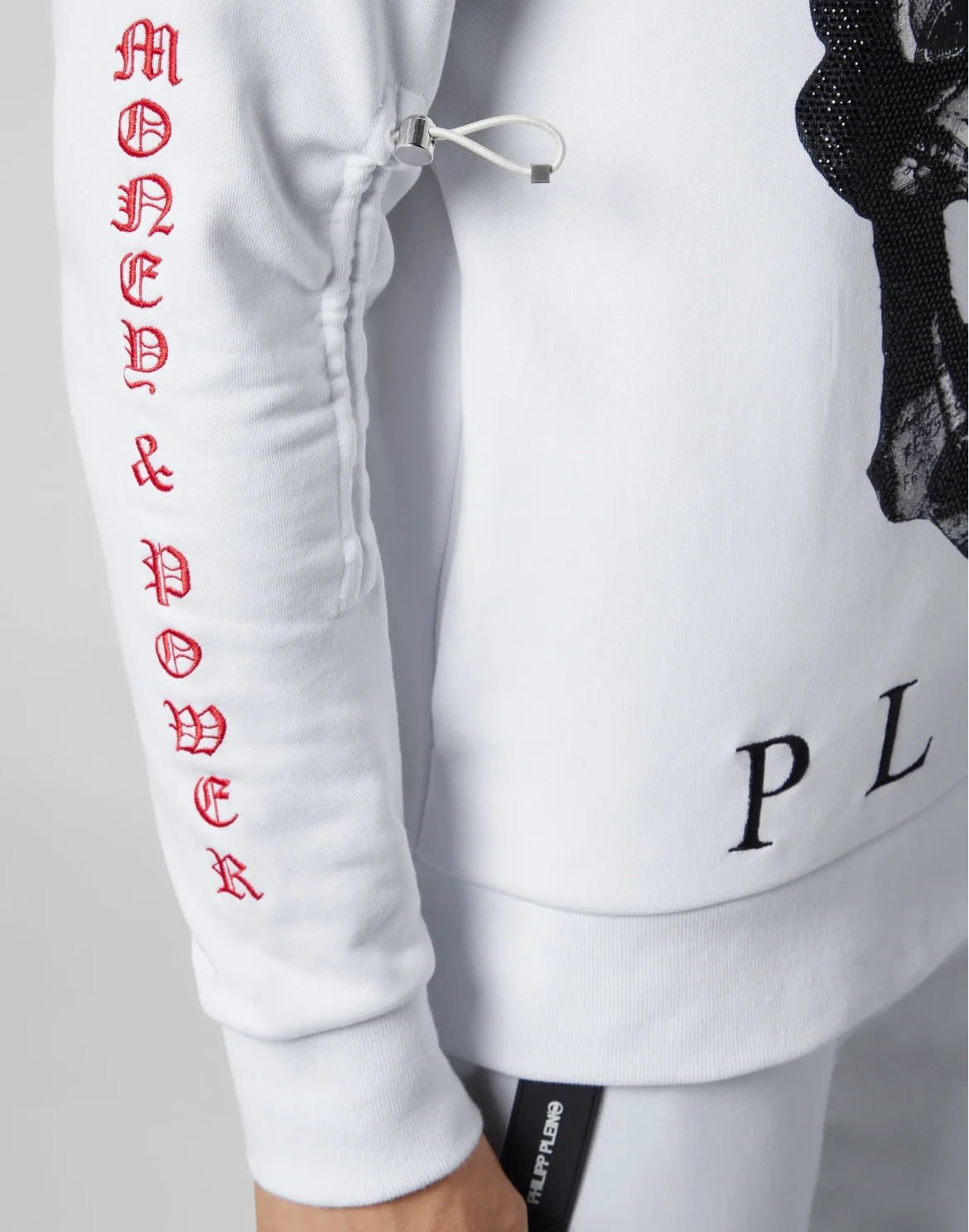 Hoodie sweatshirt Dollar, цвет: Белый
