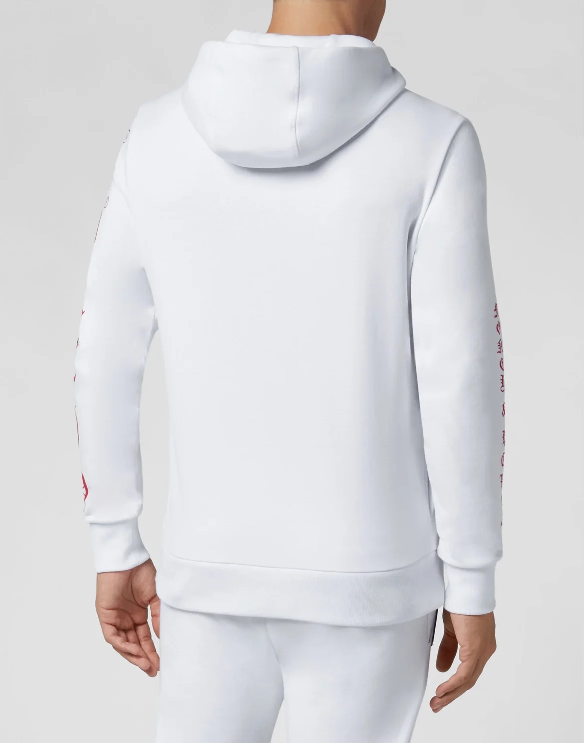 Hoodie sweatshirt Dollar, цвет: Белый