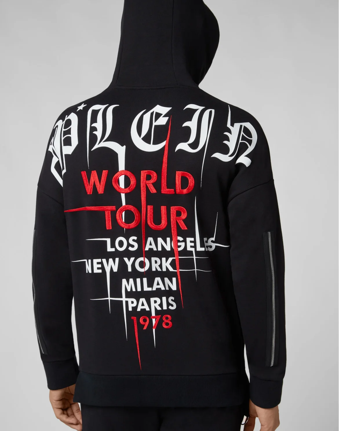Hoodie sweatshirt Gothic Plein, цвет: Черный
