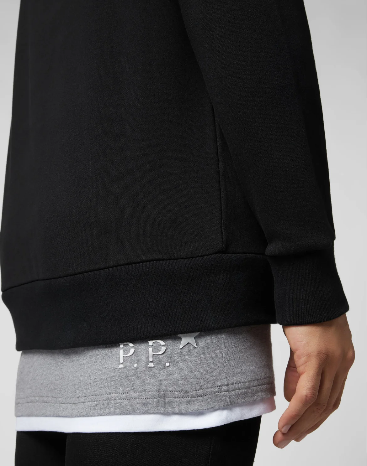 Hoodie sweatshirt Rock PP, цвет: Черный