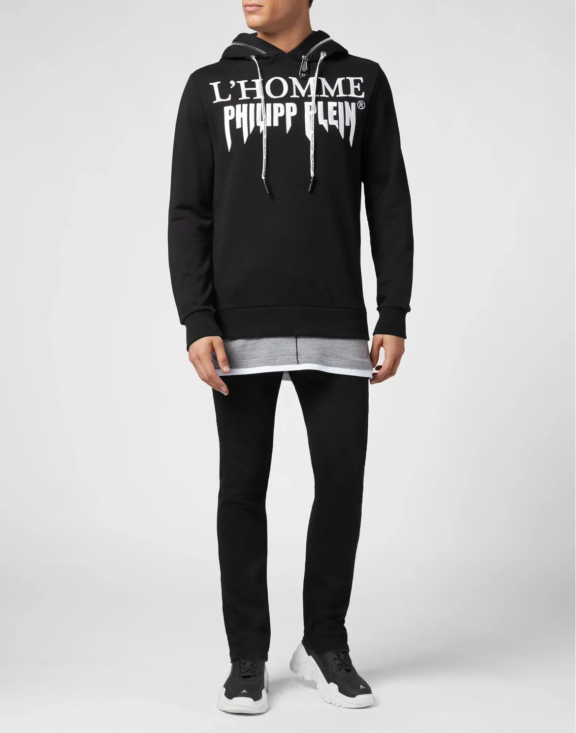 Hoodie sweatshirt Rock PP, цвет: Черный