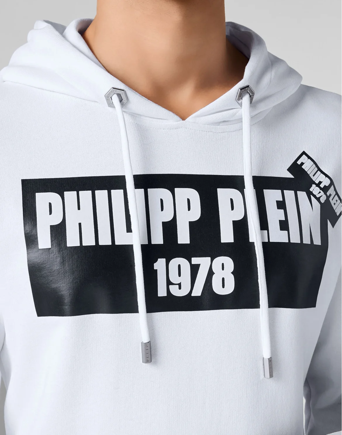 Hoodie sweatshirt PP1978, цвет: Белый