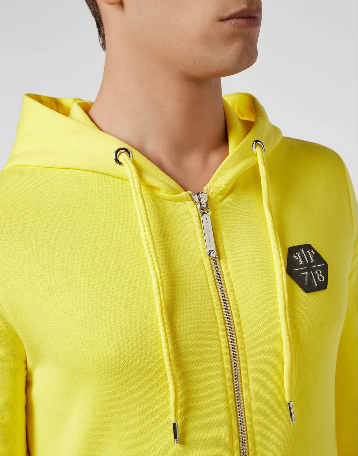 Hoodie Sweatjacket Allover skull, цвет: Желтый