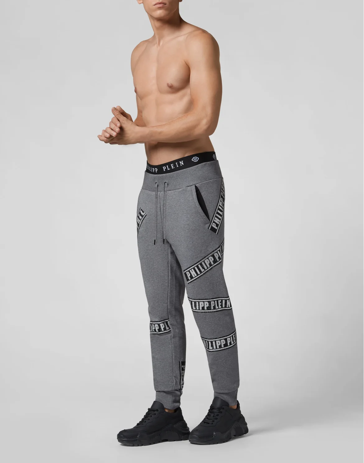 Jogging Trousers Philipp Plein TM, цвет: Серый