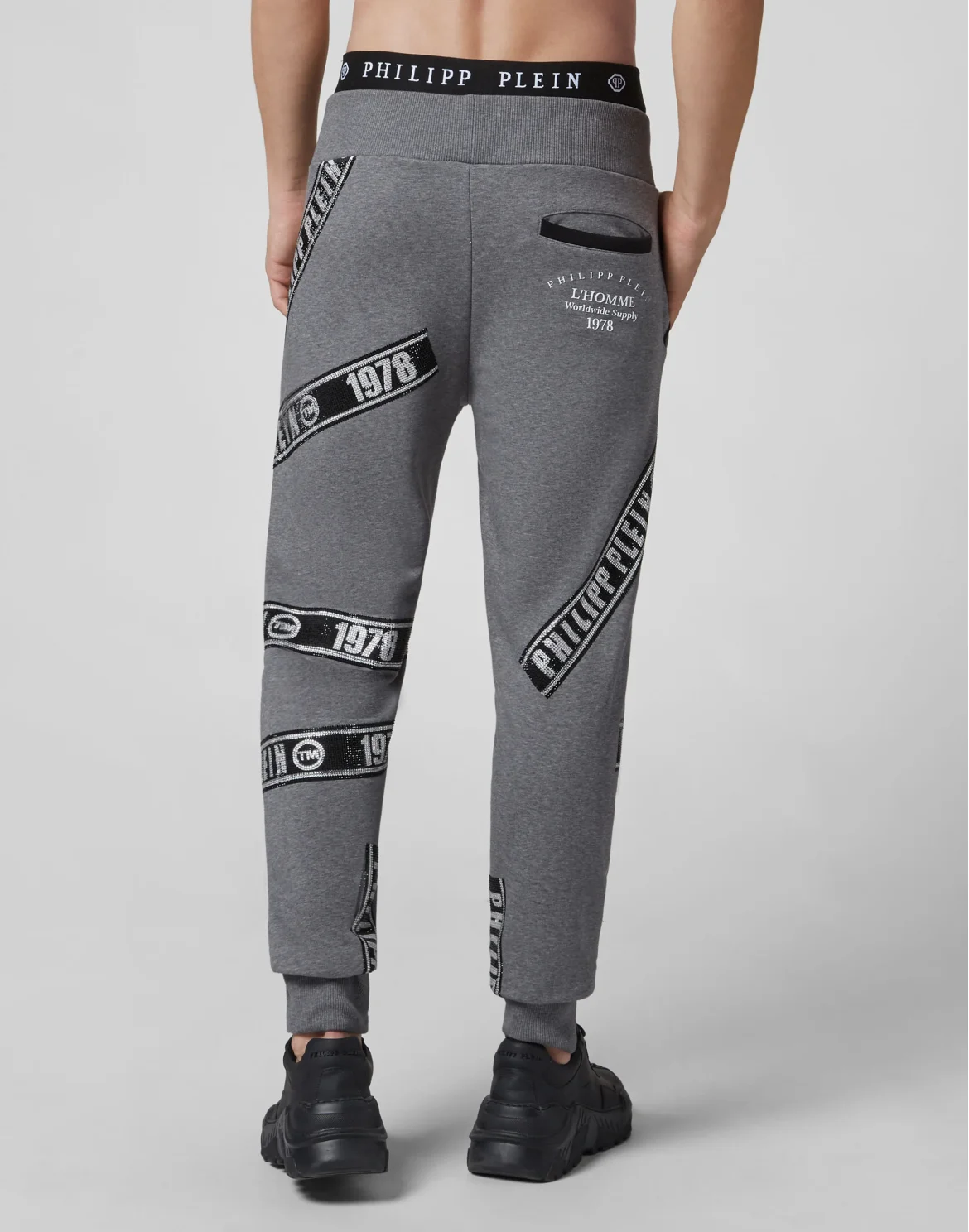 Jogging Trousers Philipp Plein TM, цвет: Серый