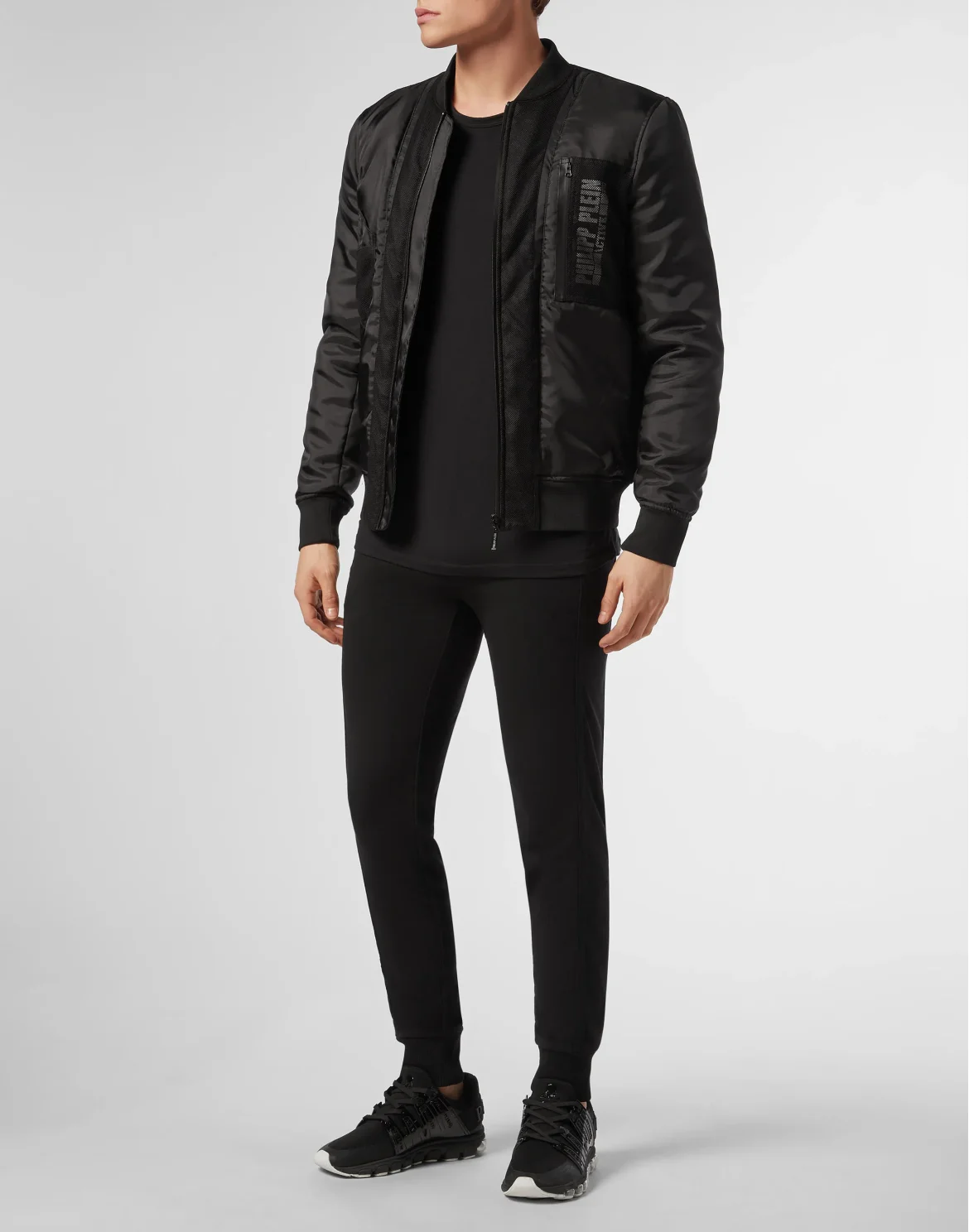 Nylon Jacket  Logos, цвет: Черный