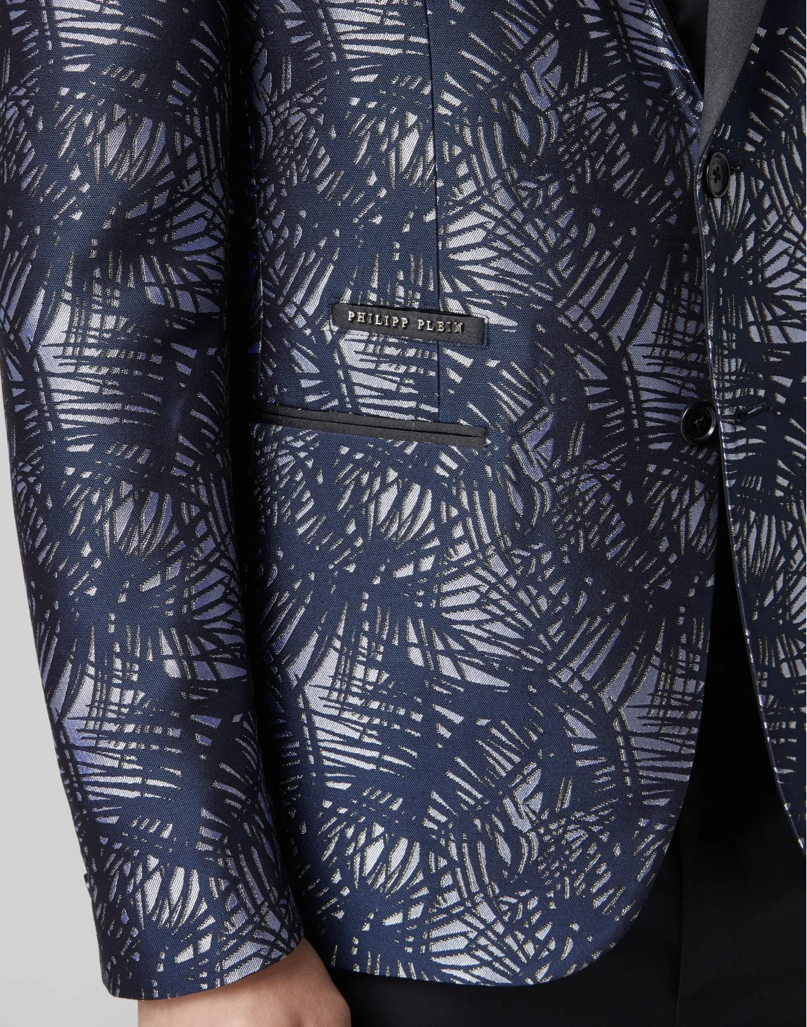 Blazer jacquard Elegant, цвет: Синий
