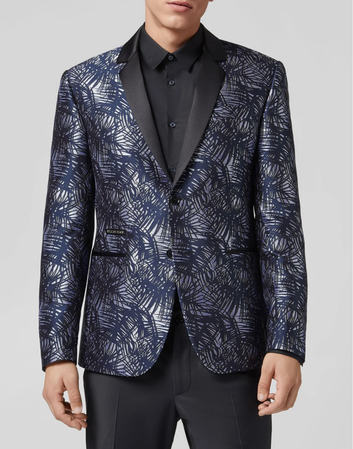Blazer jacquard Elegant, цвет: Синий