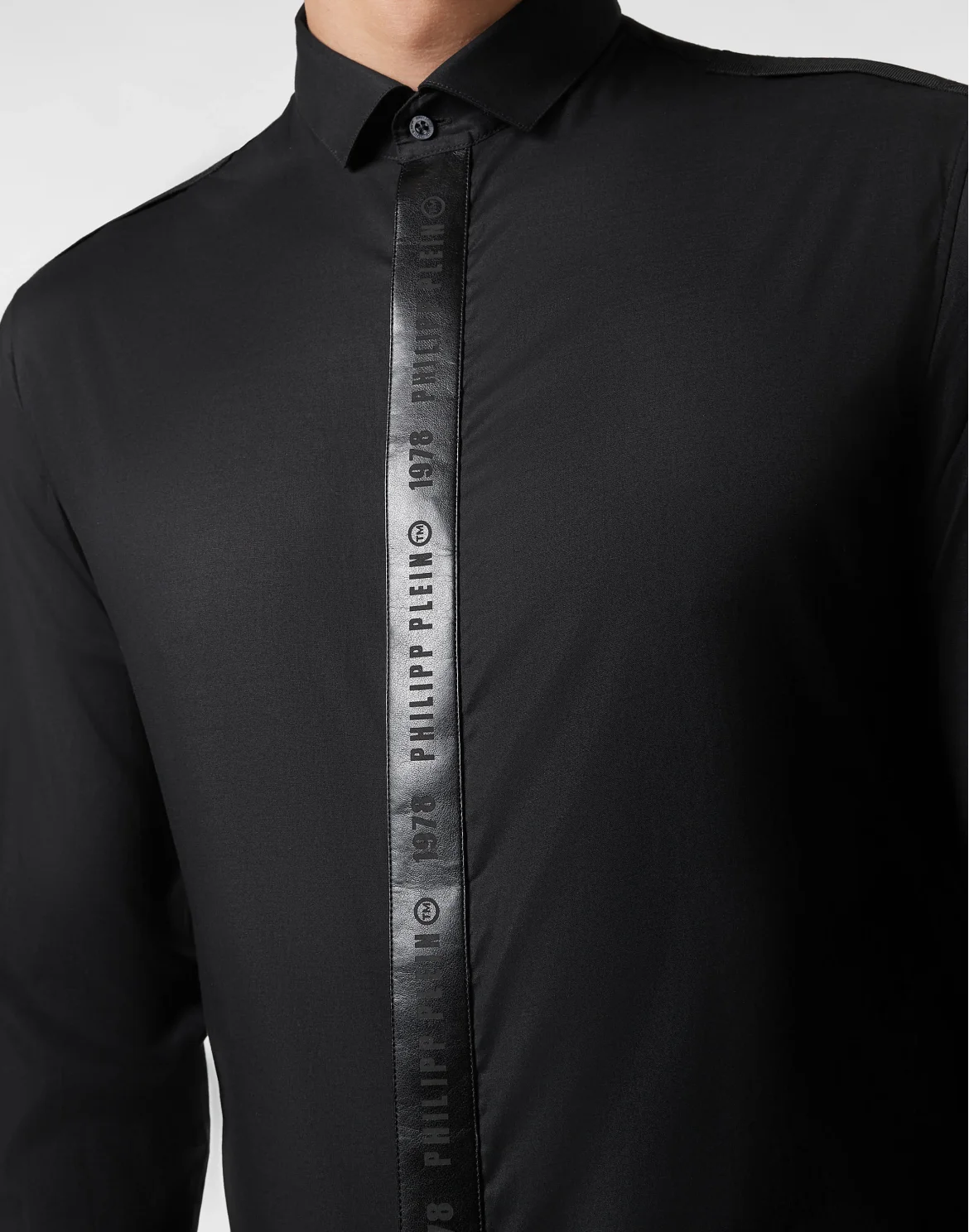 Shirt Platinum Cut LS Philipp Plein TM, цвет: Черный