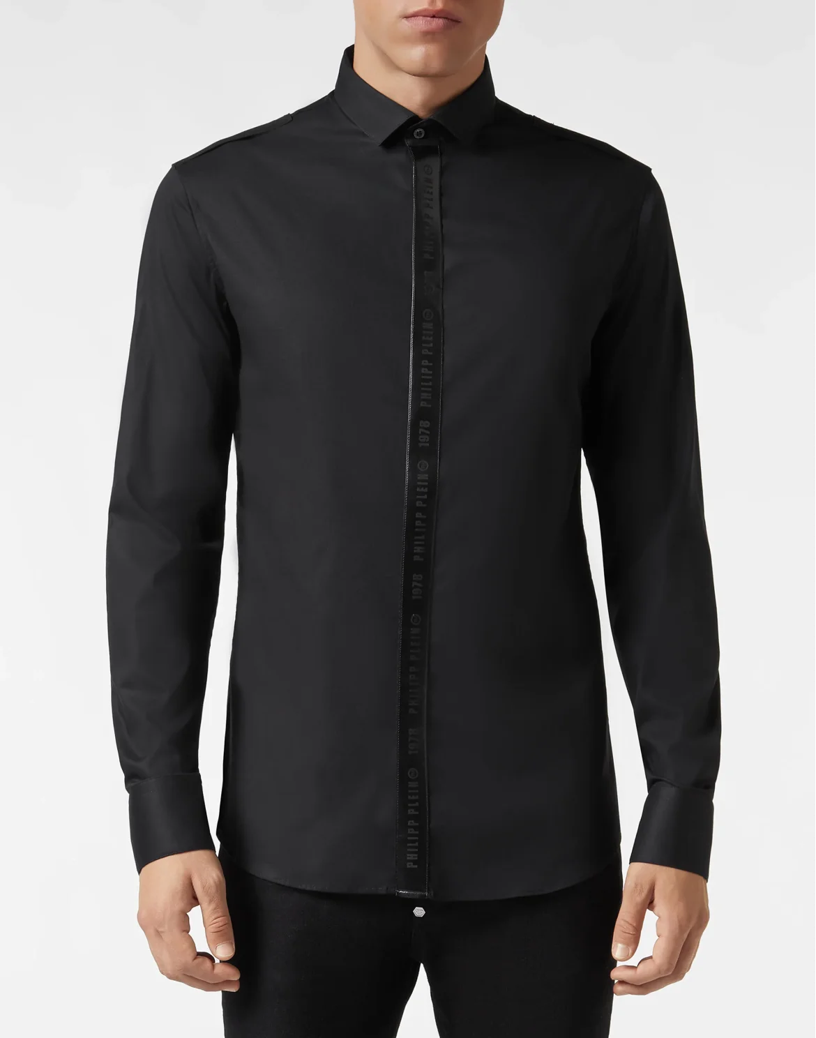 Shirt Platinum Cut LS Philipp Plein TM, цвет: Черный