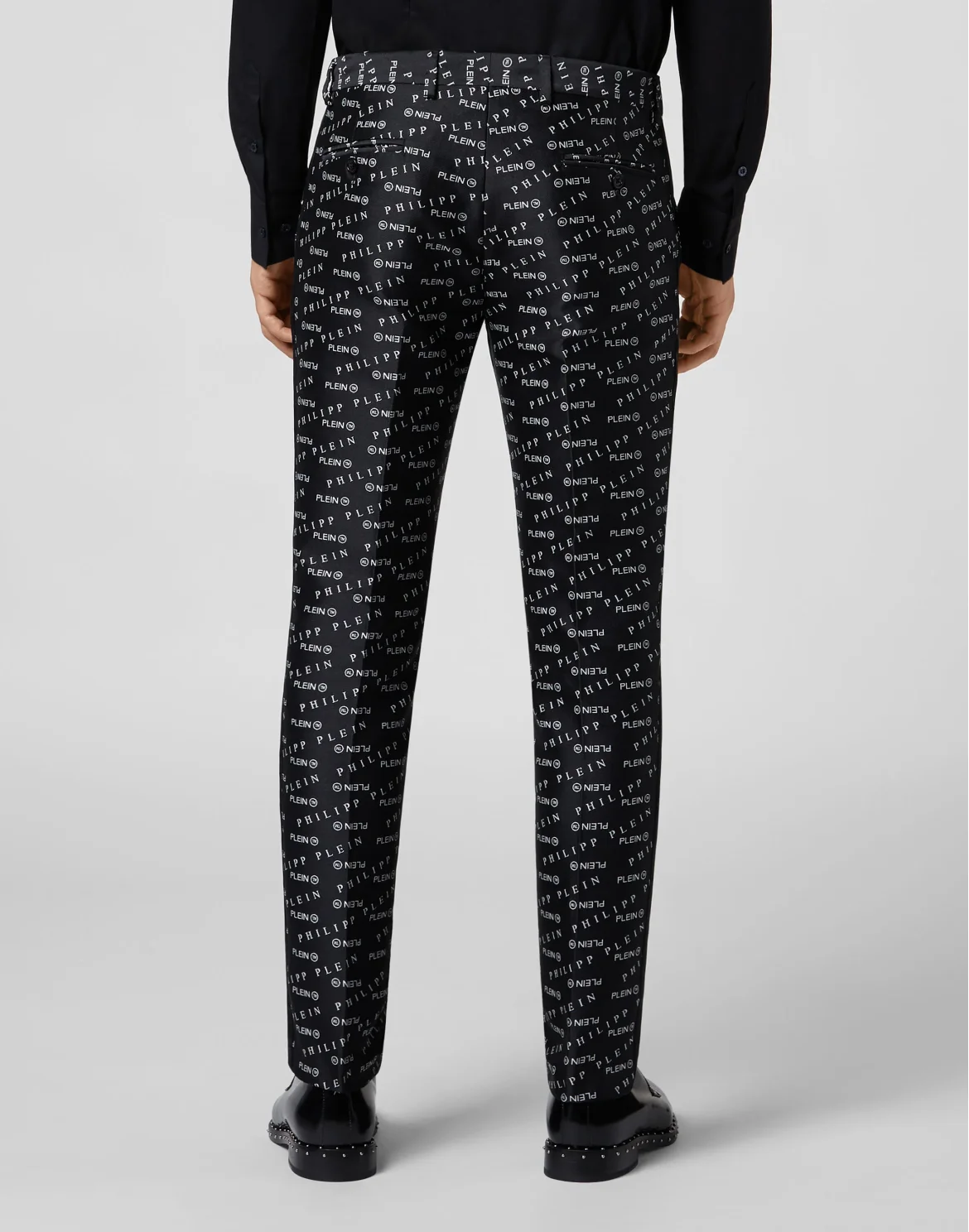 Long Trousers jacquard All over PP, цвет: Черный