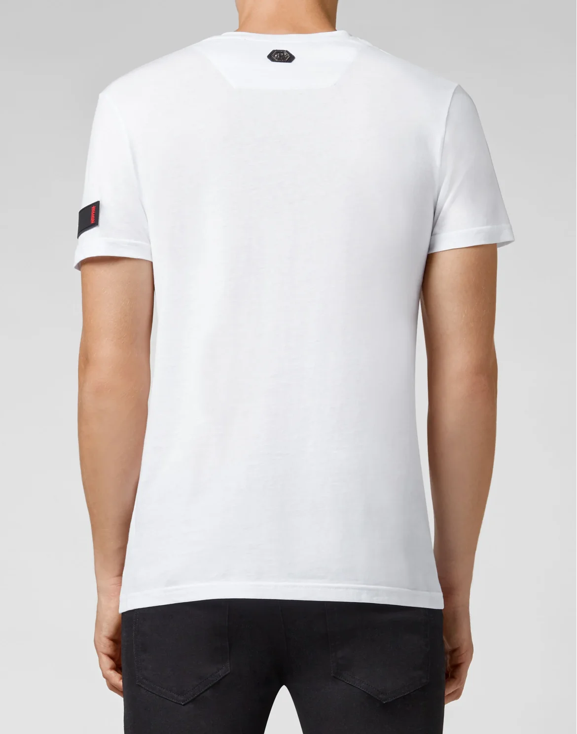 T-shirt Platinum Cut Round Neck Rock PP, цвет: Белый