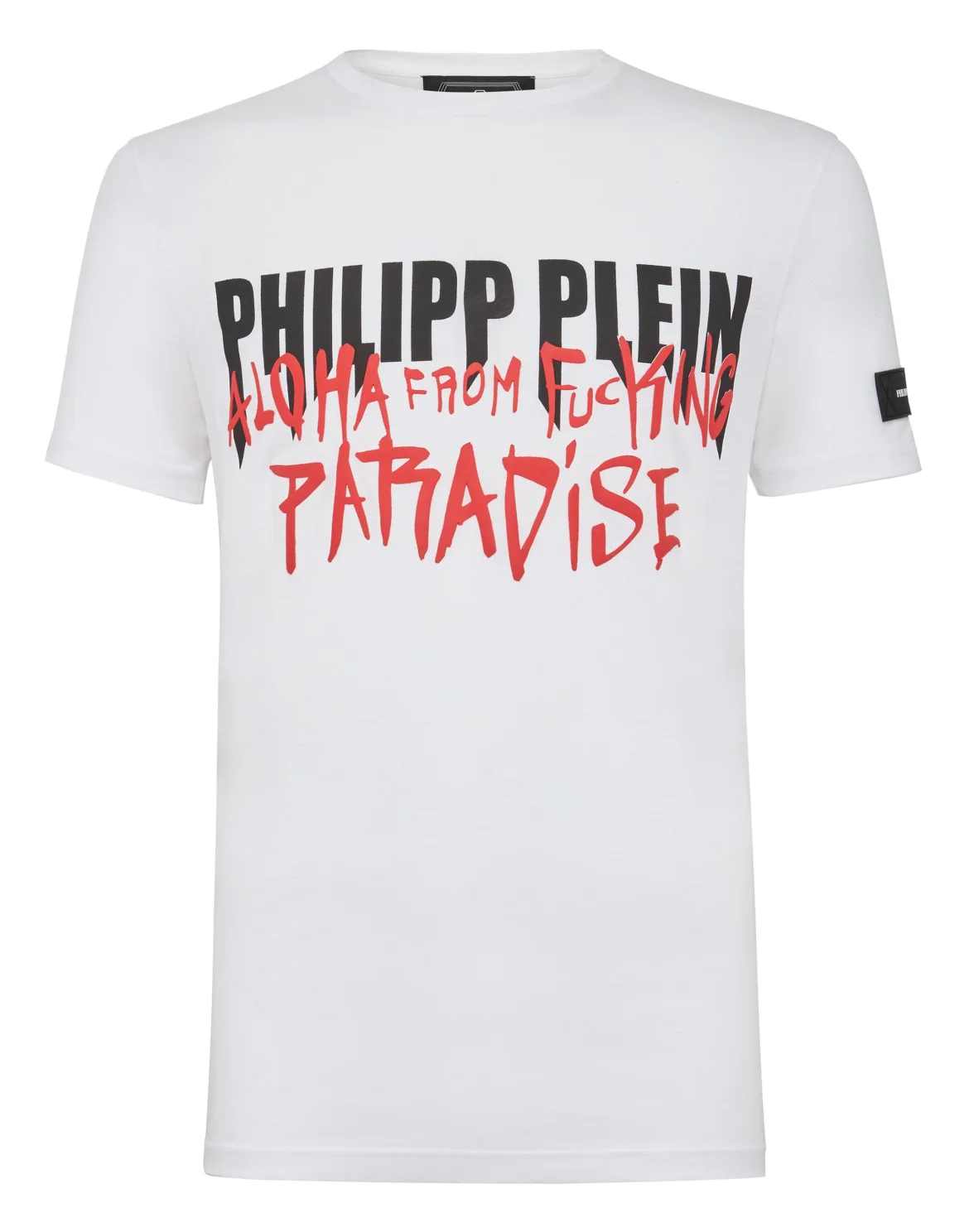 T-shirt Platinum Cut Round Neck Rock PP, цвет: Белый