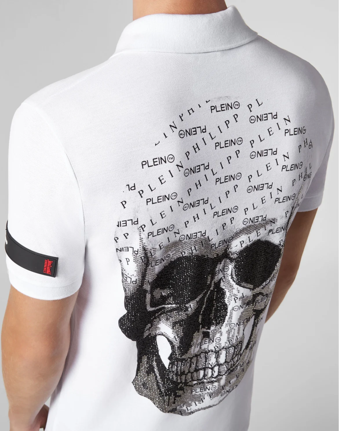 Slim Fit Polo shirt SS All over PP, цвет: Белый
