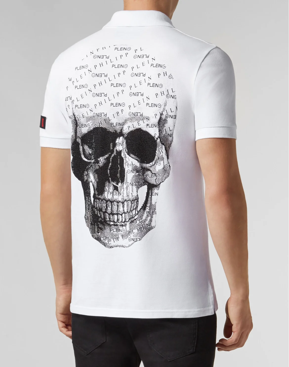 Slim Fit Polo shirt SS All over PP, цвет: Белый