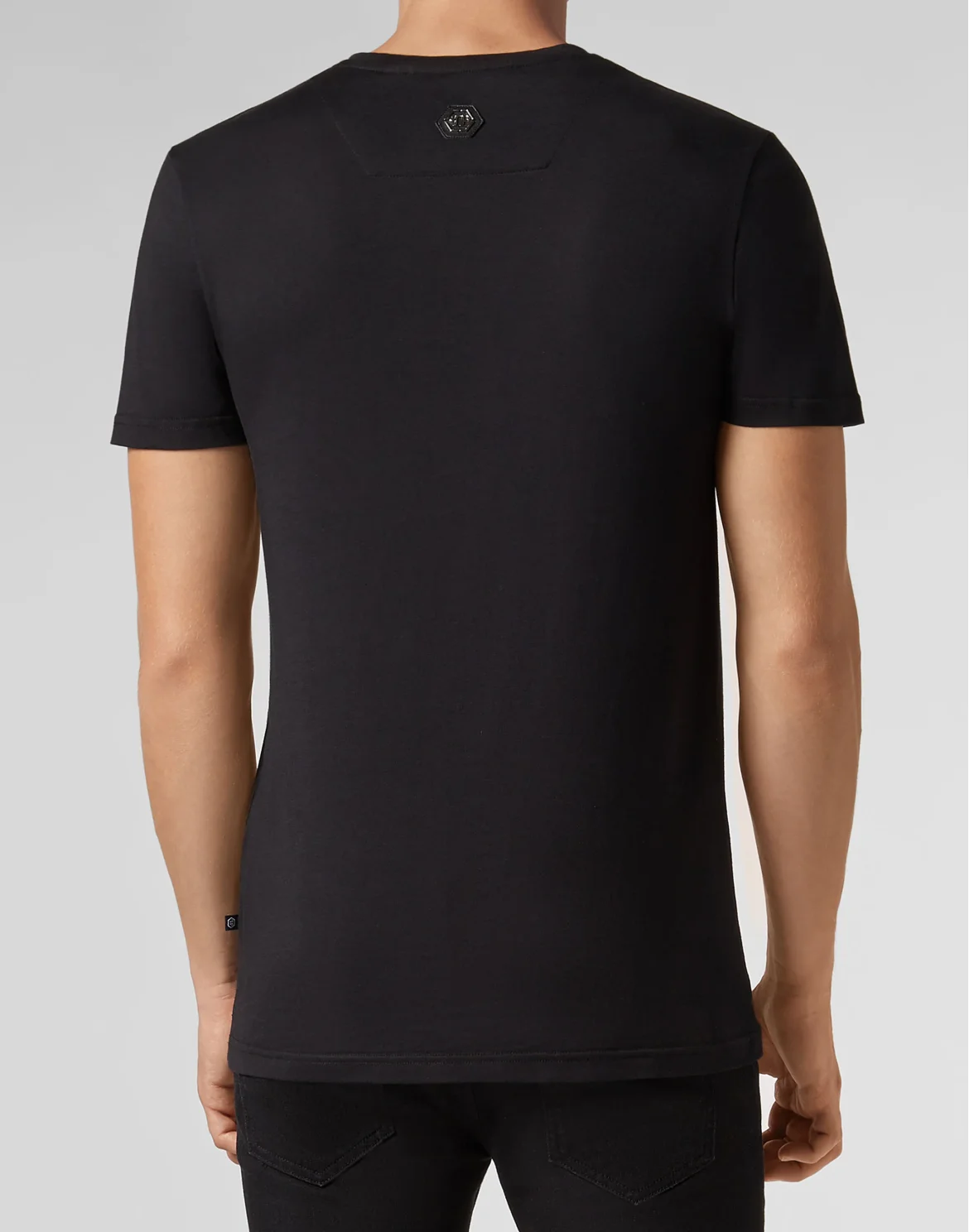 T-shirt Platinum Cut Round Neck PP1978, цвет: Черный