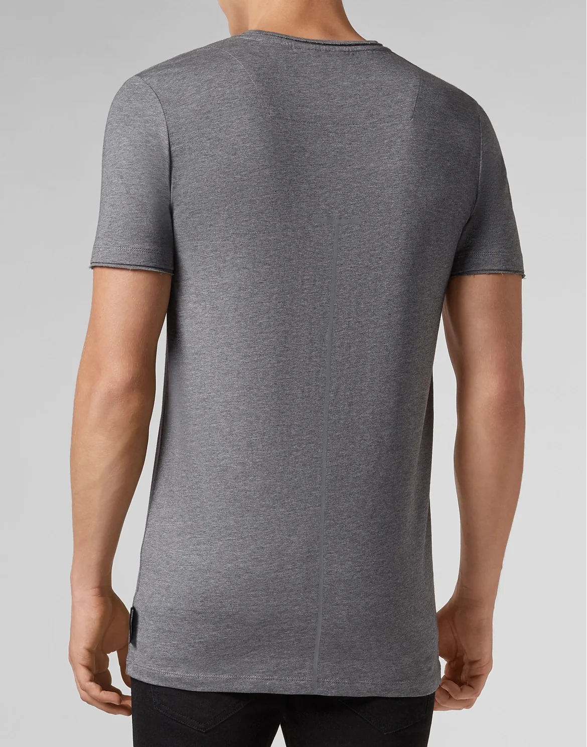 T-shirt V-Neck SS Statement, цвет: Серый