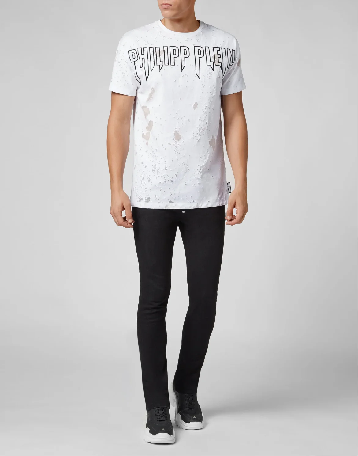 T-shirt Round Neck SS Rock PP, цвет: Белый