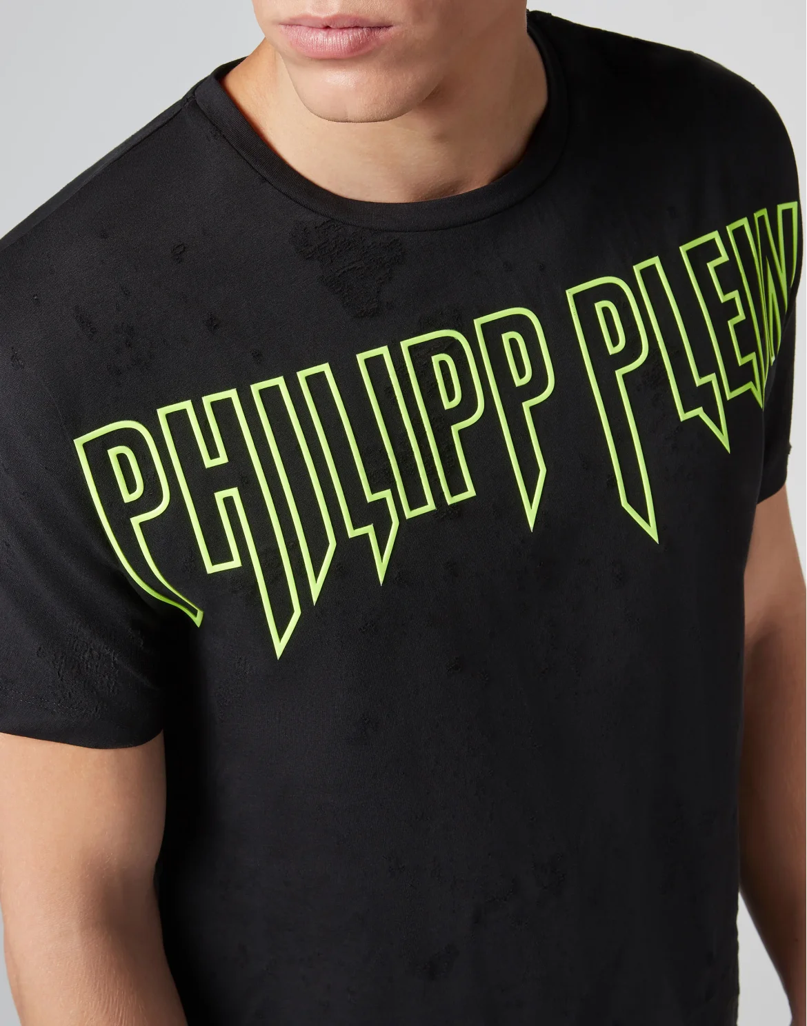 T-shirt Round Neck SS Rock PP, цвет: Черный