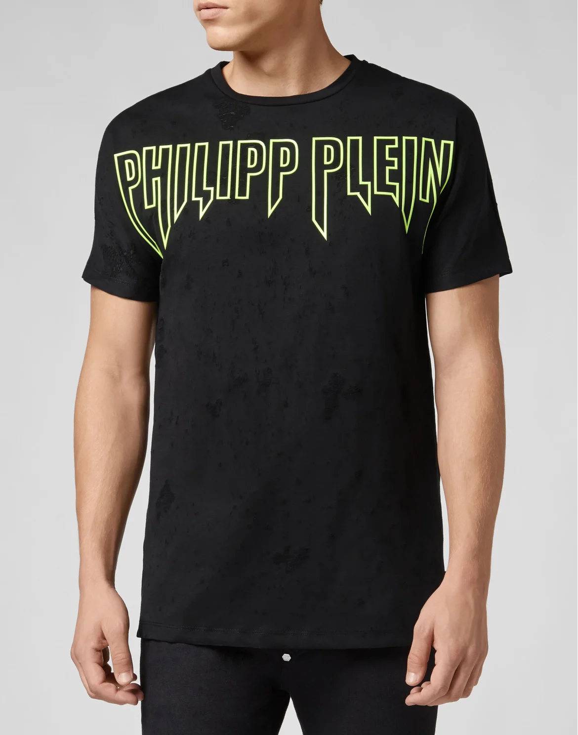 T-shirt Round Neck SS Rock PP, цвет: Черный
