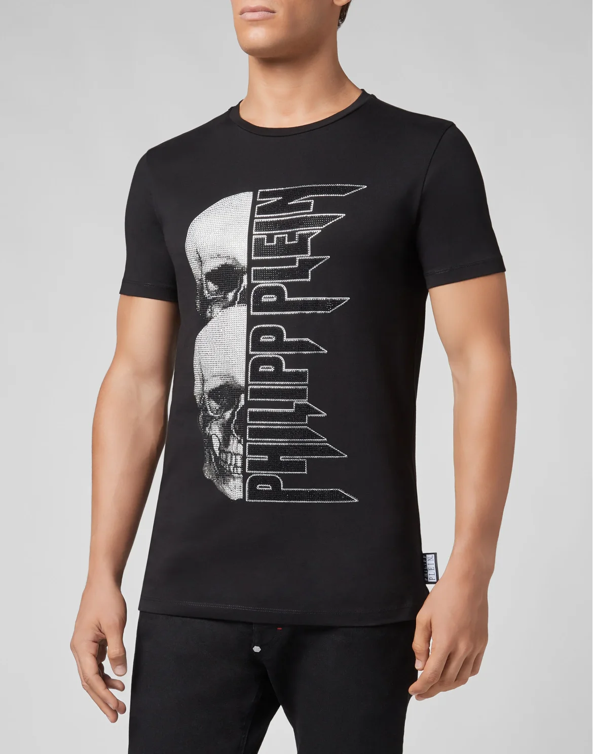 T-shirt Round Neck SS Skull, цвет: Черный