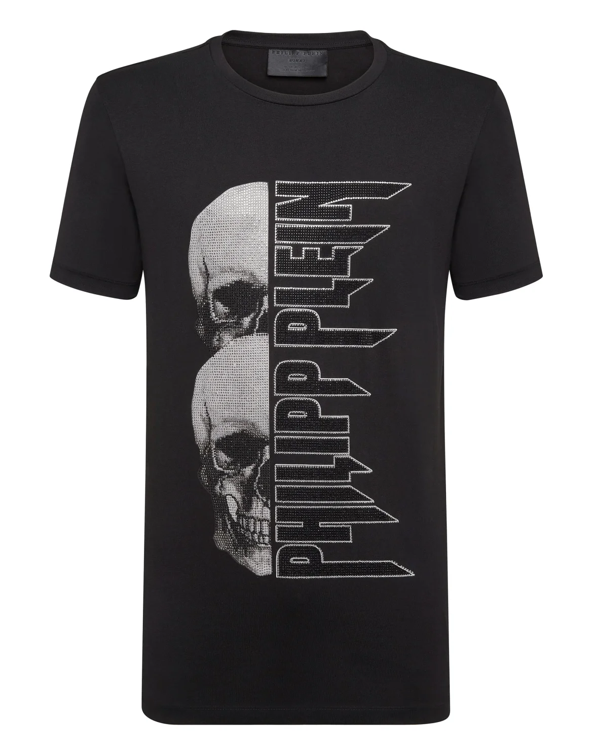 T-shirt Round Neck SS Skull, цвет: Черный
