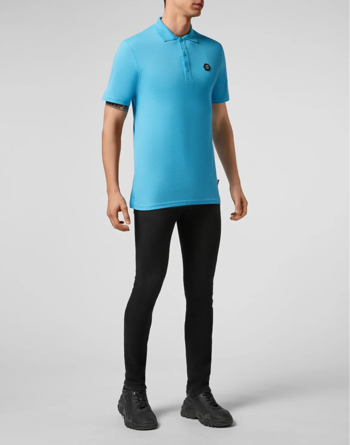 Slim Fit Polo shirt SS Signature, цвет: Голубой