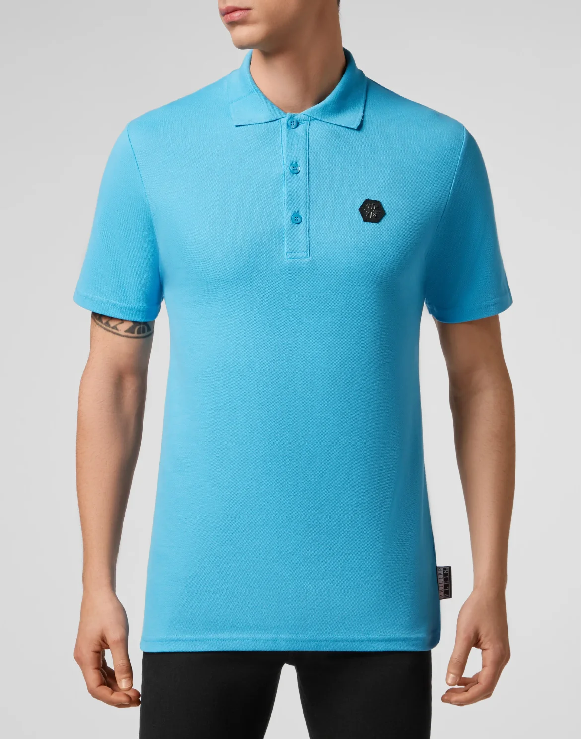 Slim Fit Polo shirt SS Signature, цвет: Голубой