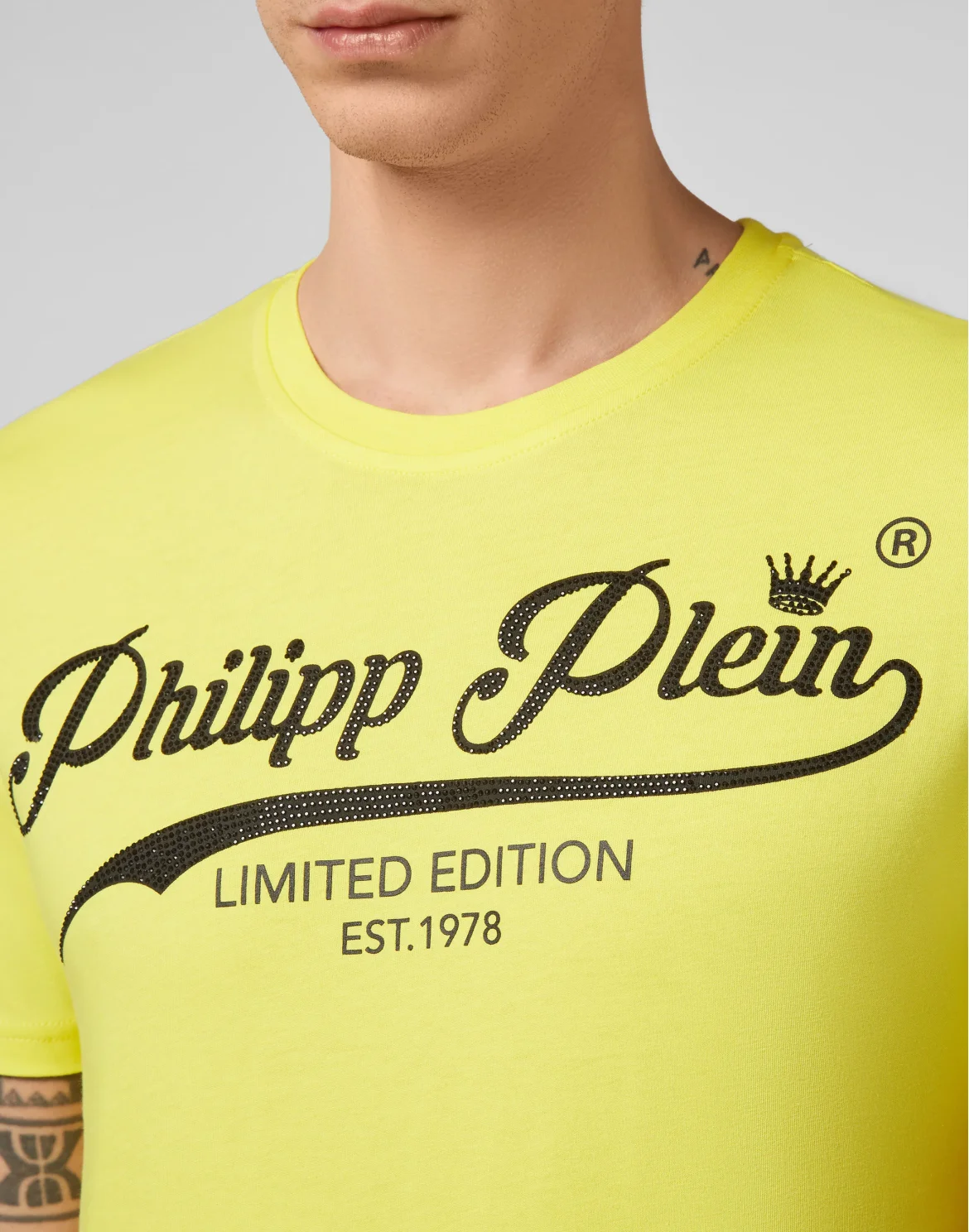 T-shirt Round Neck SS Signature, цвет: Желтый