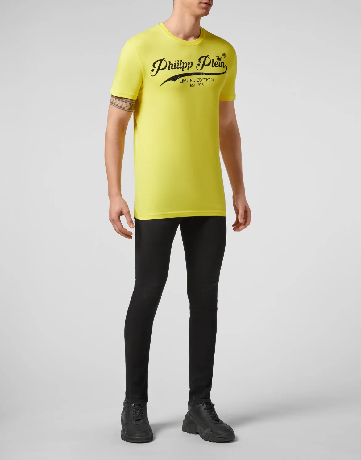 T-shirt Round Neck SS Signature, цвет: Желтый
