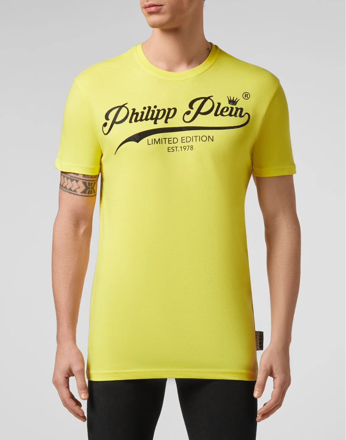 T-shirt Round Neck SS Signature, цвет: Желтый