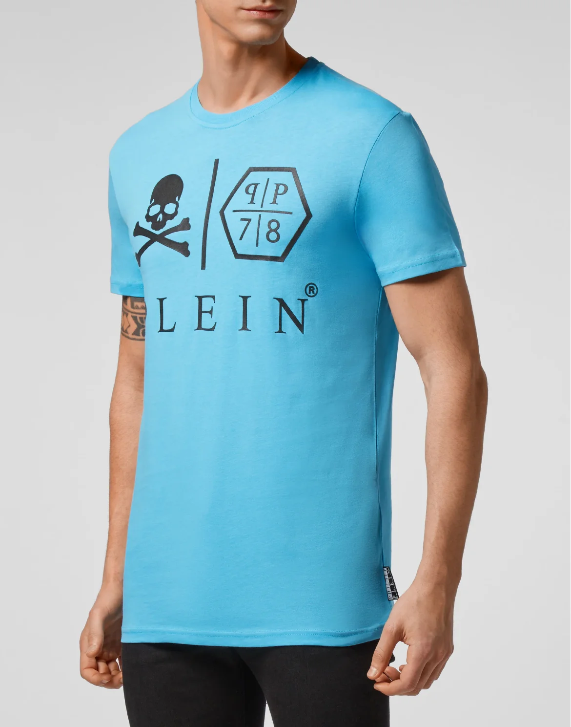 T-shirt Round Neck SS PP78, цвет: Голубой